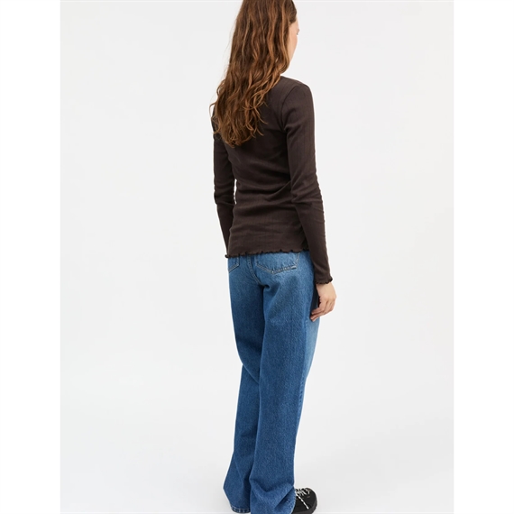 Skall Studio Edie Bluse, Dark Brown